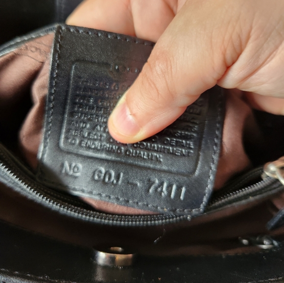 Coach Black Nylon Tote - Picture 11 of 11